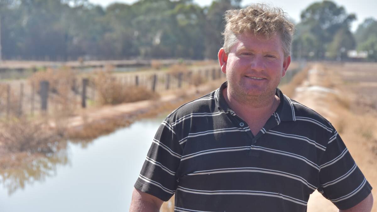 MOVE QUERIED: Kaarimba dairy farmer Mark Bryant is among Broken Creek irrigators questioning plans to move the district to Shepparton.
