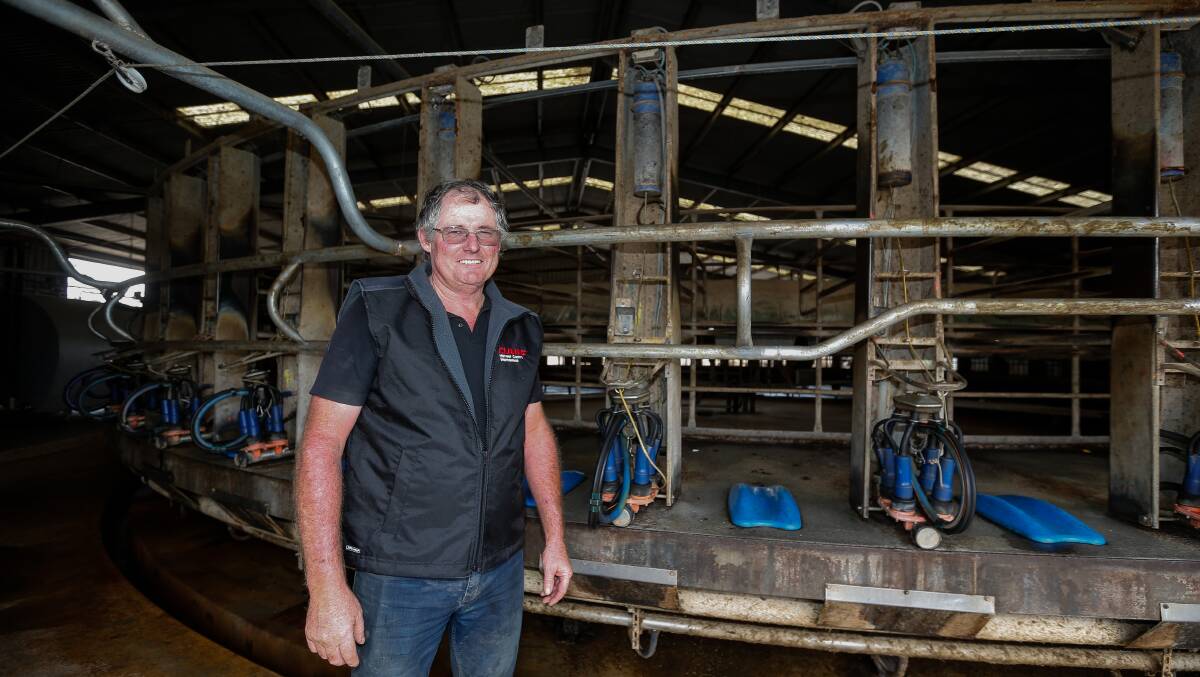 United Dairyfarmers of Victoria president Bernie Free, Winslow, is set to lodge another petition, calling for an extraordinary general meeting to remove the Victorian Farmers Federation president and vice president. Picture by Anthony Brady
