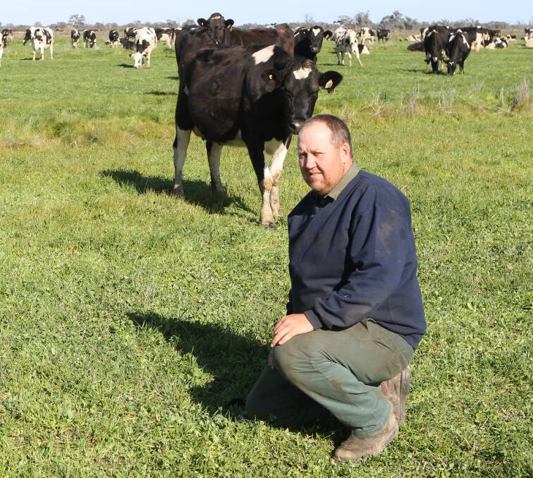 NEW CHAIR: Murrabit dairy farmer Andrew Leahy has taken over as chair of the Victorian Farmers Federation Water Council.
