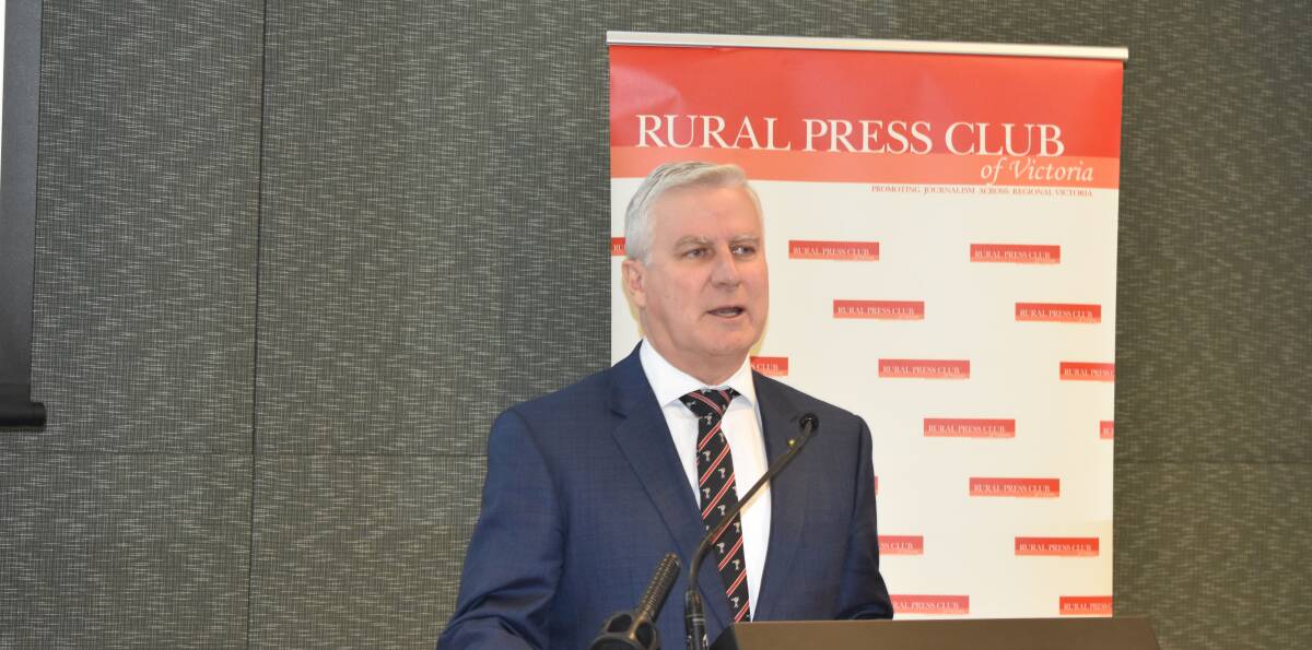 RAIL FUNDING: Deputy Prime Minister Michael McCormack has hinted at further federal funding for the Murray Basin Rail Project.