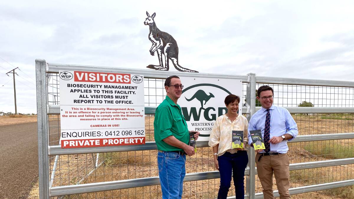 Ben and Liza Cameron's business already operates 12 chiller boxes around western Queensland, all going back to the base at Longreach, where David Littleproud made his announcement on Saturday.