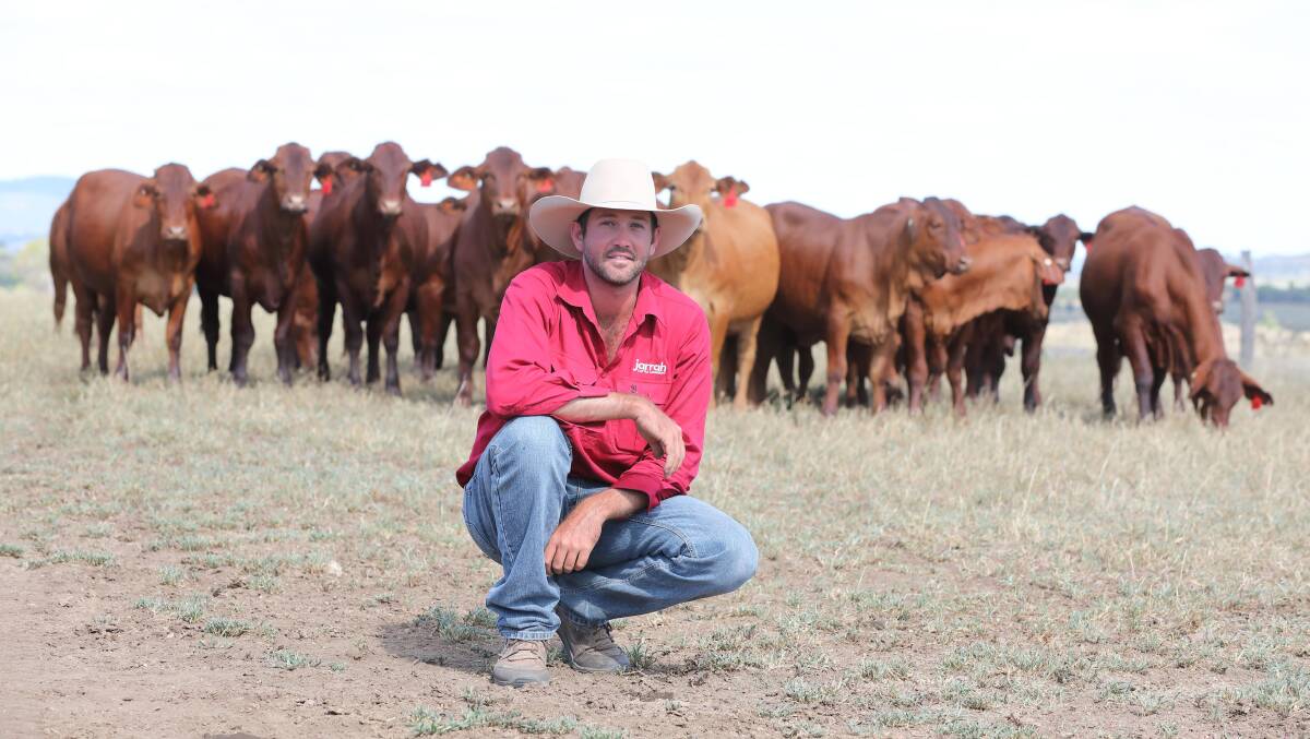 Central Queensland beef producer, Sam Becker.
