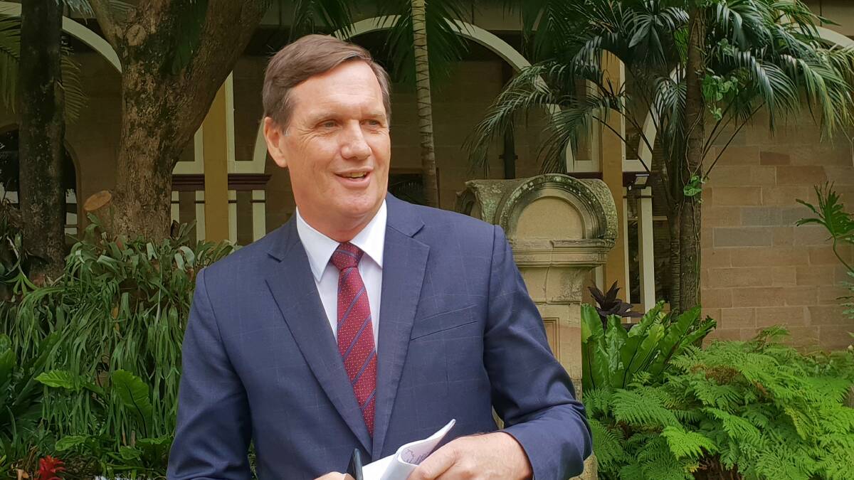 Queensland natural resources minister, Anthony Lynham, has been criticised for announcing a departmental review following the bushfire emergency, rather than a parliamentary inquiry. Picture - Sally Cripps.
