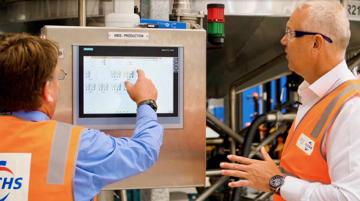 IN CONTROL: Experts use the latest technology to ensure product quality.