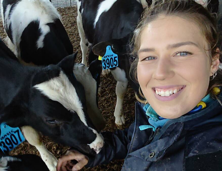 FOR EVERYONE: Katherine Byrne says "there is literally something for everyone in dairy farming."