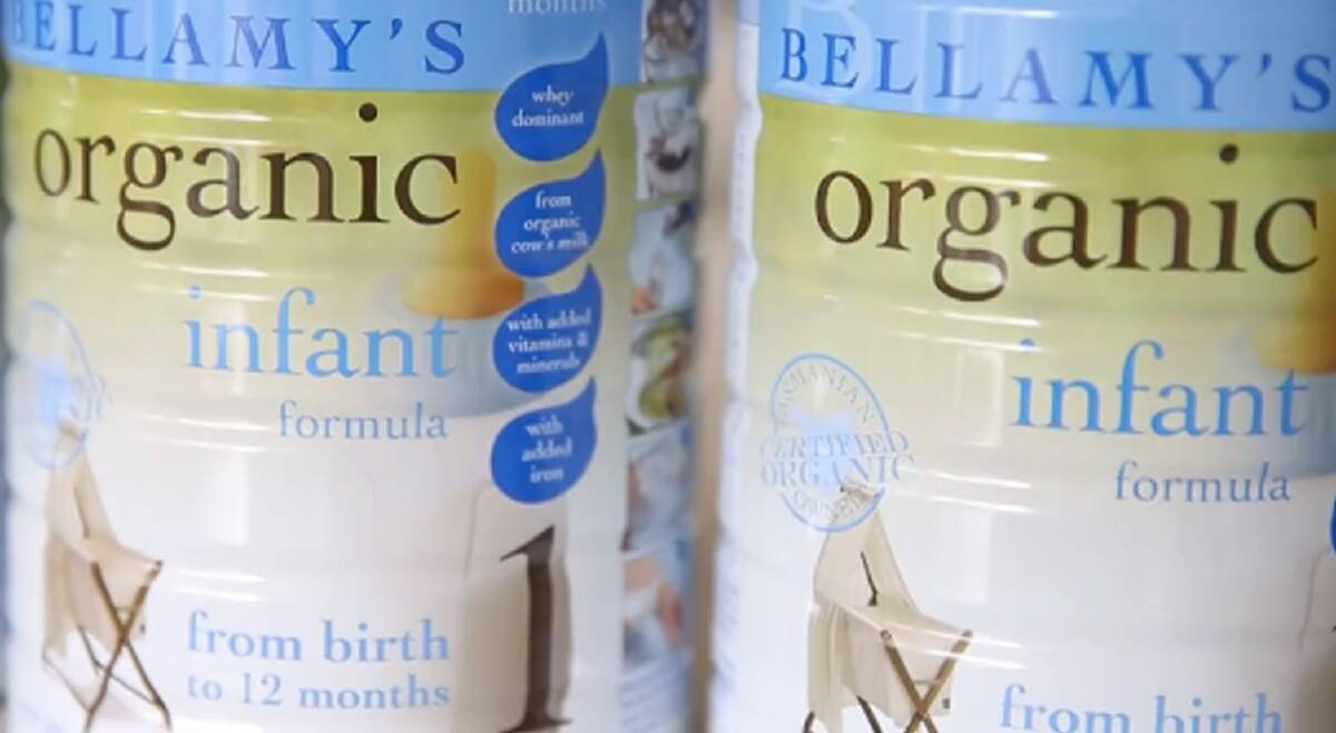 ICONIC BRAND: Bellamy's says its sale to a Chinese company would allow further development of its iconic organic brand.