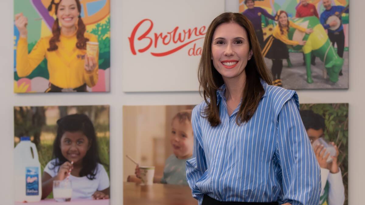 FEMALE FIRST: Natalie Sarich-Dayton is the new CEO of Brownes Dairy.