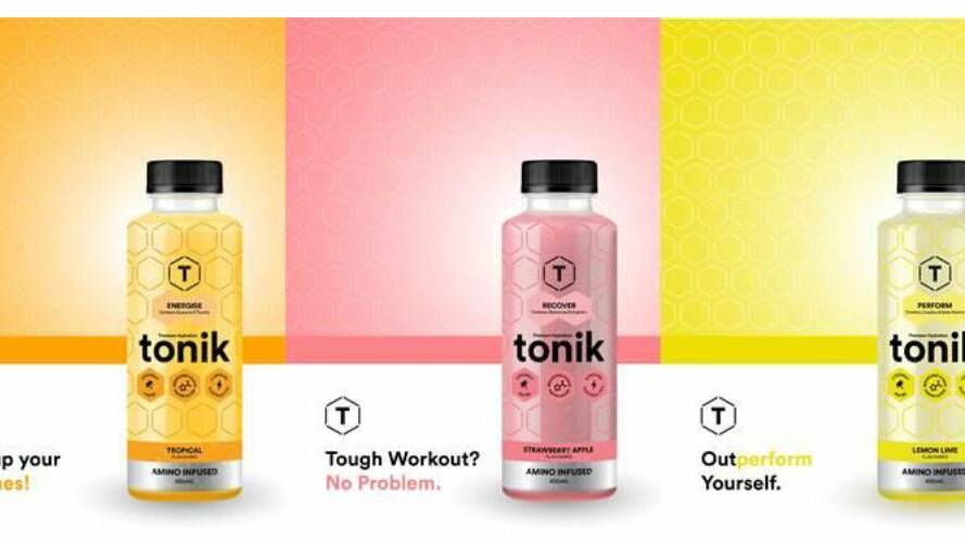 PRODUCT RANGE: Omniblend makes a range of wellness products including branded functional lifestyle beverage Tonik.
