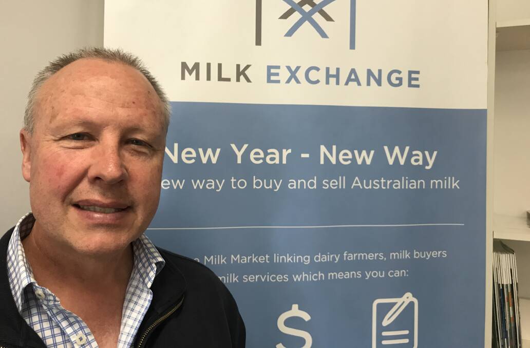 BETTER WAY: Milk Exchange general manager, commercial development Richard Lange says the online auction offers a better way to buy and sell milk. 