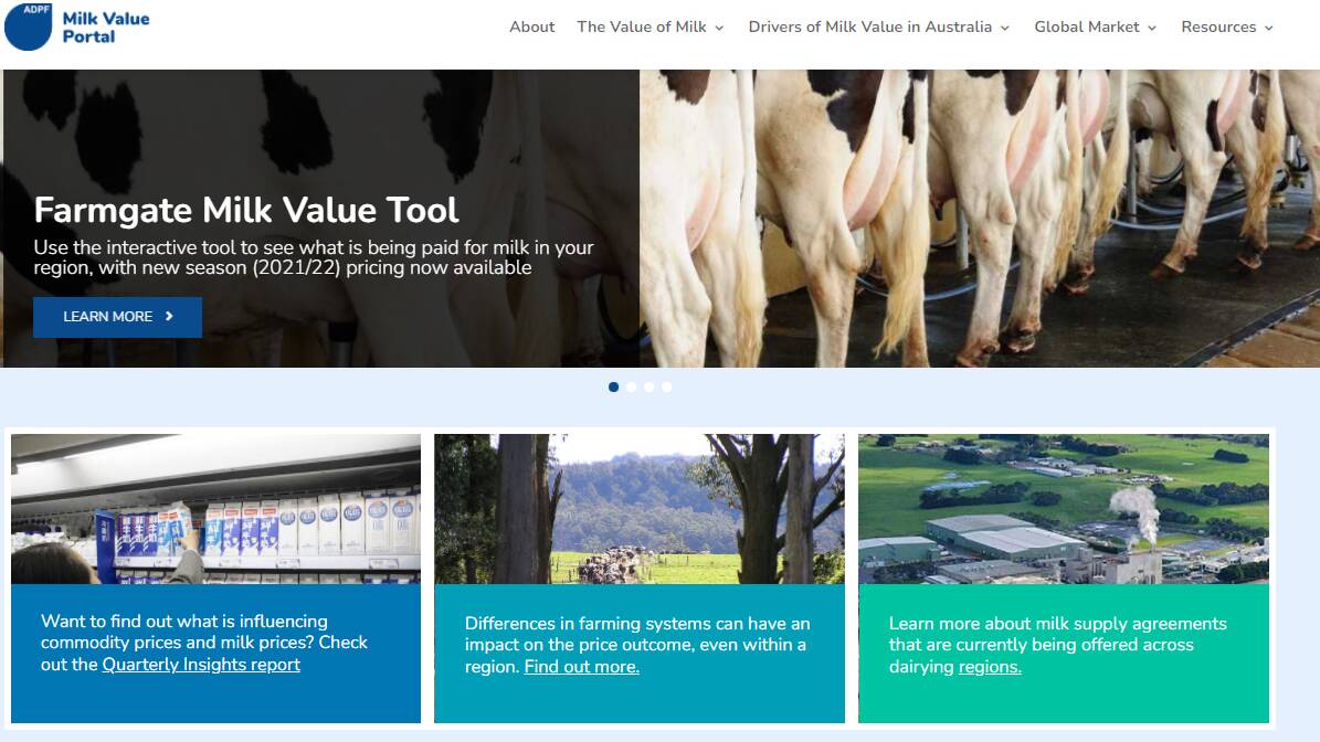 TRANSPARENCY: The Farmgate Milk Value Tool aims to provide information to demystify the price paid for milk.