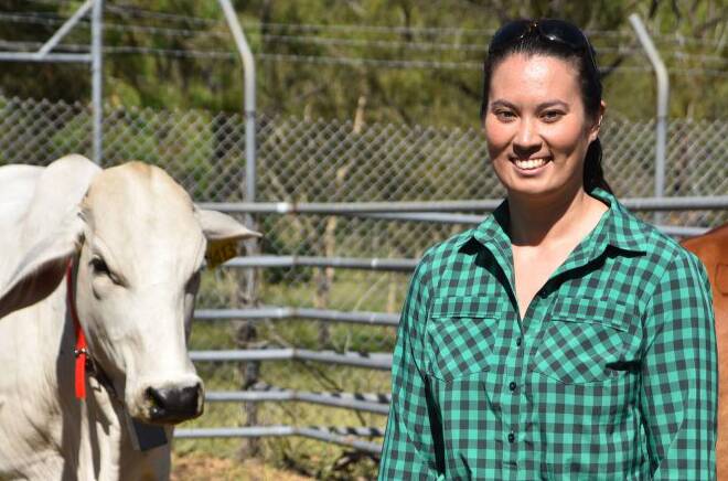 One of the authors of this article Amy Cosby is research fellow - agricultural education and extension at CQUniversity Australia. Picture supplied by CQ University
