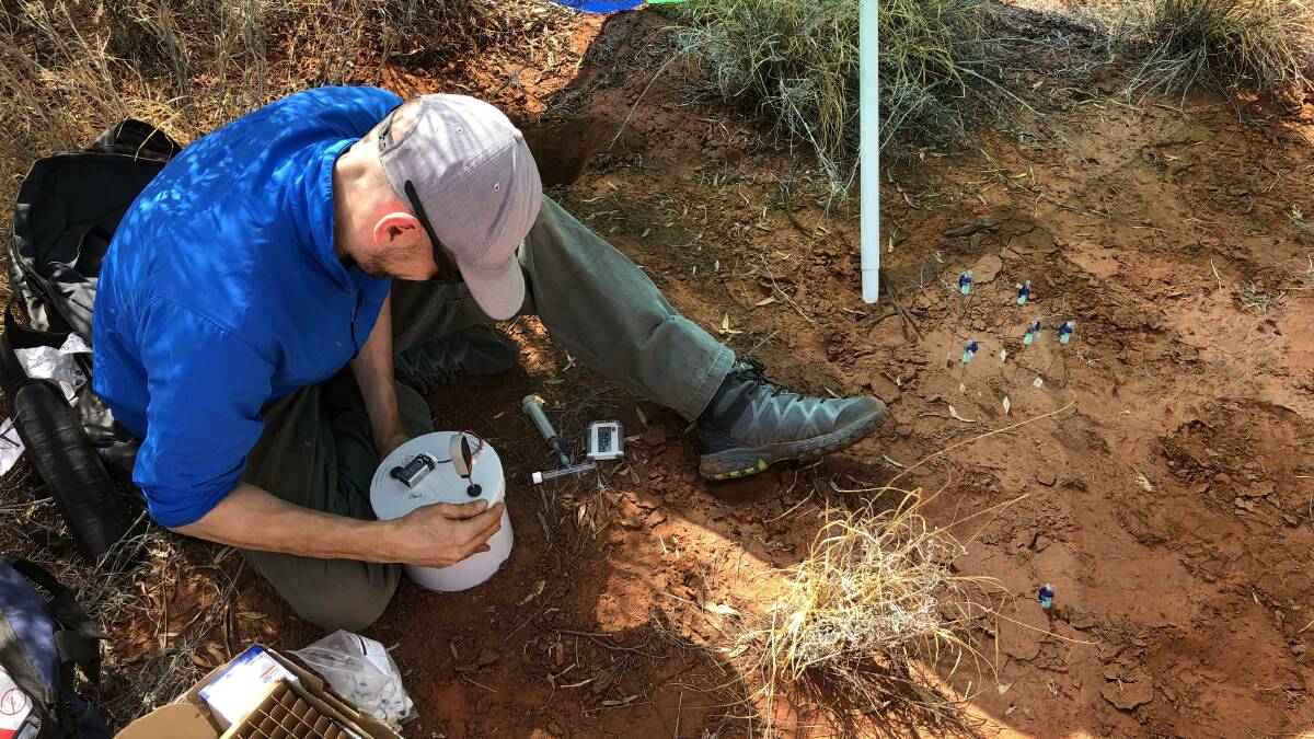 DIGGING UP THE DIRT: Monash University soil researchers have discovered soil bacteria play a key role in regulating the atmosphere.