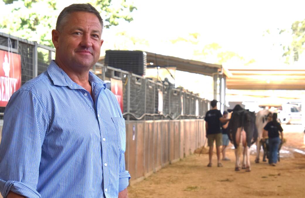 Australian Dairy Farmers president Ben Bennett says the dairy code is not causing higher prices for milk - that is the market at work. Picture by Carlene Dowie