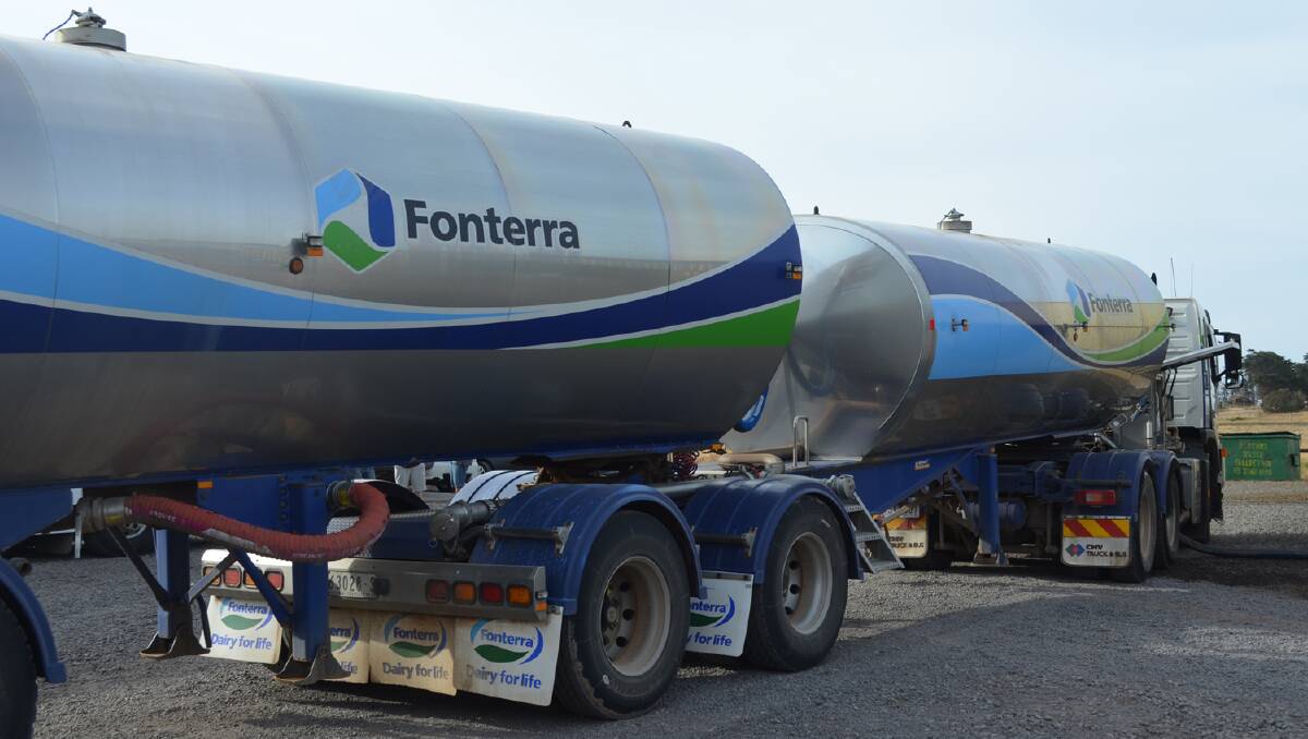 FALLING: Fonterra's milk collection in Australia continues to fall.