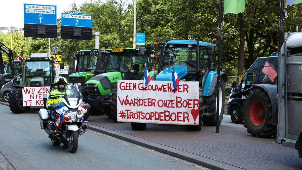 Dutch farmers are protesting about new restrictions on livestock numbers. Picture by Nancy Beijersbergen/Shutterstock.com.