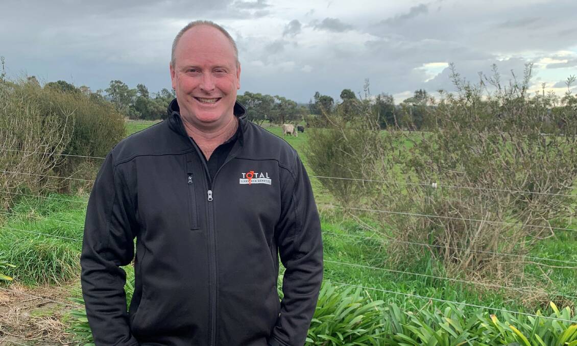SHIFT: New Total Livestock Genetics sales manager Darren Fletcher is tipping sexed semen to make up more than 50 per cent of total sales within a few years.
