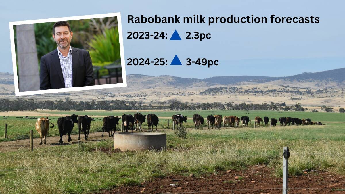 Rabobank senior dairy analyst Michael Harvey is forecasting a jump in Australian milk production. Picture supplied