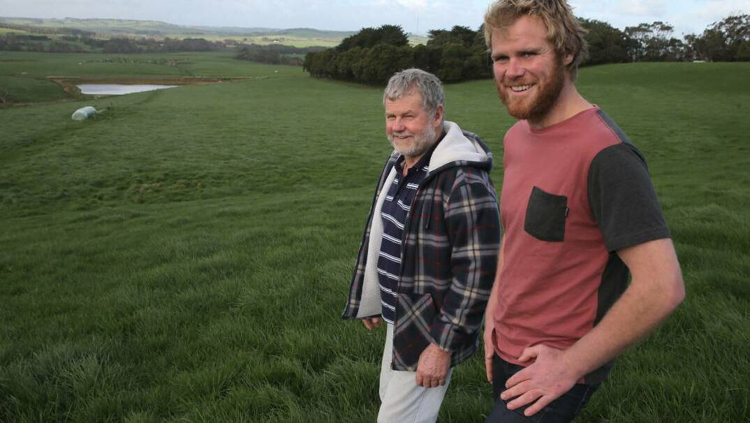 Ross and Andrew Powell were prominent figures in the south-west dairy farming industry and life-long life saving club members. Picture: Rob Gunstone 