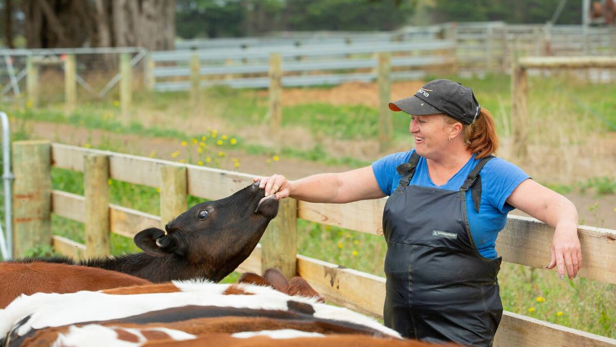 NEW CAREER: A scholarship from DemoDairy has helped Marika Austin thrive in her new career in the dairy industry.