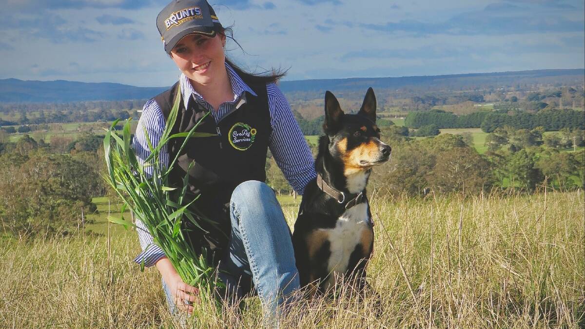 OPPORTUNITY: Carley Einsiedel is relishing the opportunity to work as an agronomist, after being able to complete studies thanks to a Gardiner Dairy Foundation scholarship.