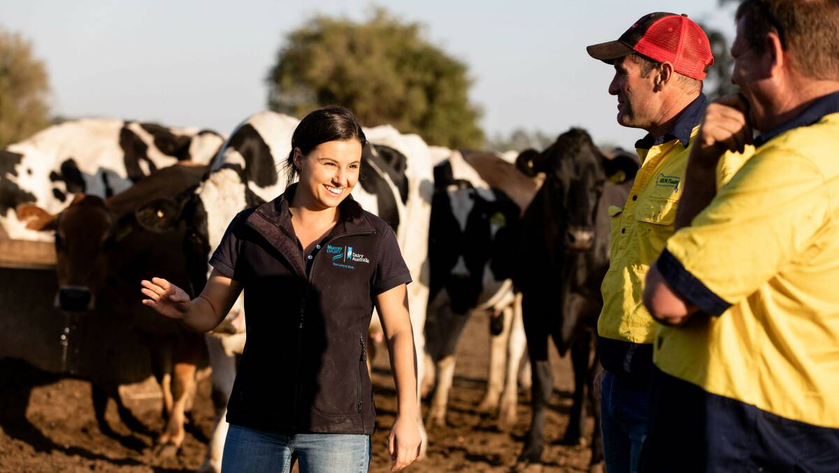 CAREER MOVE: Harriett Bawden has forged a career in agriculture in northern Victoria.