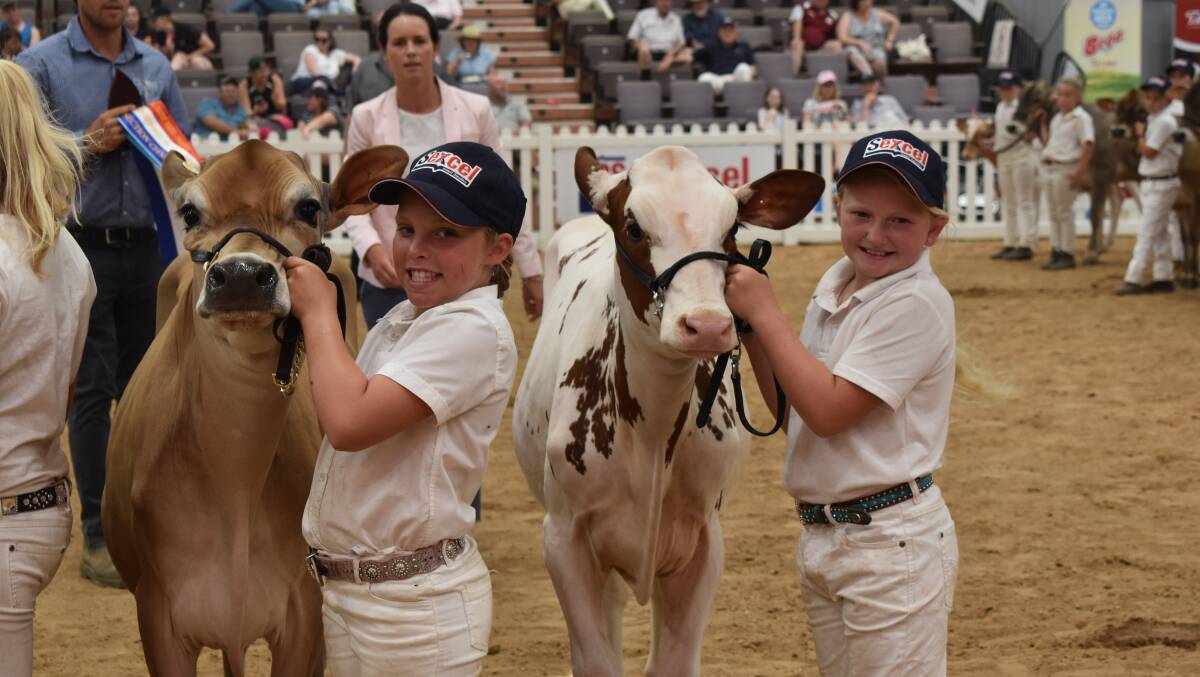 SMILING FACES: One of the highlights of International Dairy Week are the events for young people.