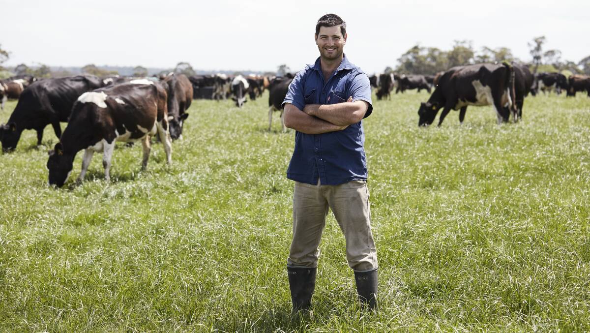 RYEGRASS FOCUS: The Forage Value Index has become an important tool for Gippsland farmer Stuart Griffin as his family's farm has moved to having the whole property planted to perennial ryegrass.