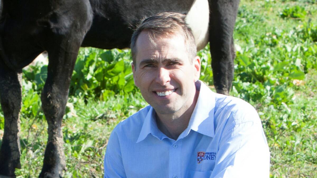 POTENTIAL: Using rumination data to more accurately wean calves to promote better health and production potential is just one of the applications of new data technologies being investigated by Assoc Prof Cameron Clark and his Dairy UP colleagues.