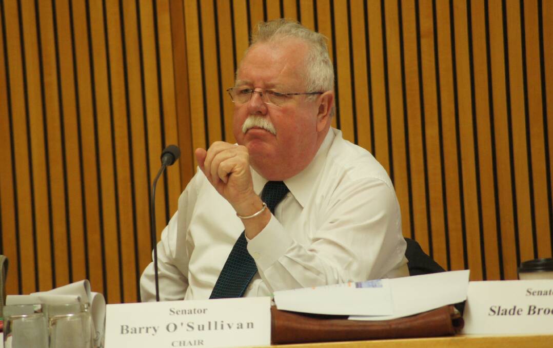 Queensland Senator Barry O’Sullivan.
