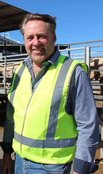 Member for O'Connor Rick Wilson, pictured at a WA live export tour hosted by The Sheep Collective. 