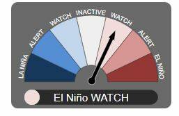 Bureau declares El Nino watch