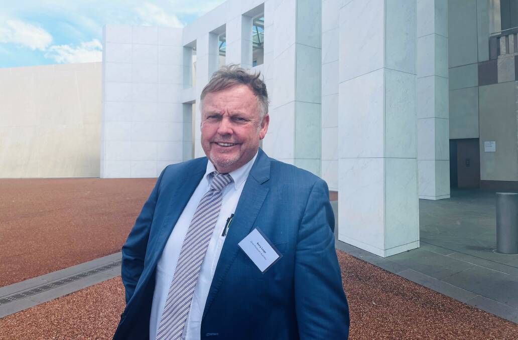 Barry Large is the Grain Producers Association chair and a WA grain farmer. 