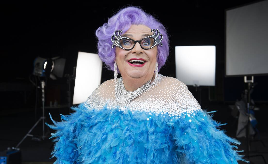 Dame Edna eliminates any doubt that beef is the best source of fuel for busy Australian women.