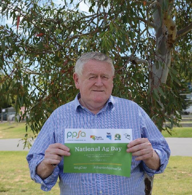 Primary Producers SA executive chair Rob Kerin throwing his support behind National Agriculture Day. 