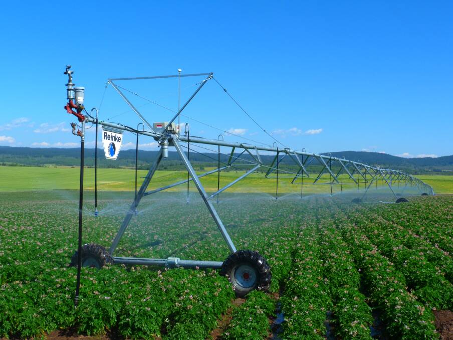 ON-FARM EFFICIENCY: Choosing Reinke and combining it with Aquawest's services can help growers achieve greater yields while conserving water.