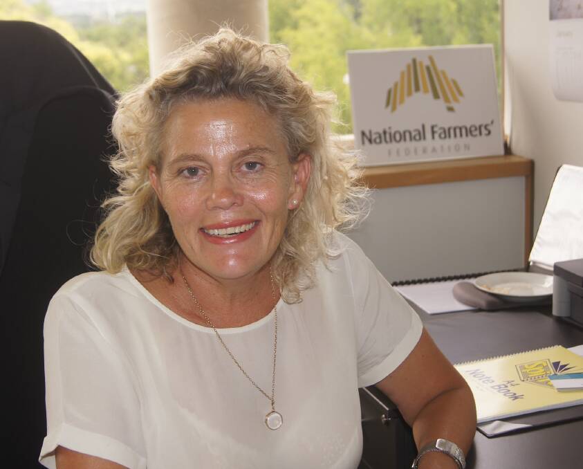 National Farmers’ Federation President and NSW Liverpool Plains farmer Fiona Simson.
