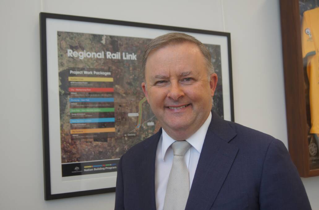 Shadow Infrastructure and Regional Development Minister Anthony Albanese.