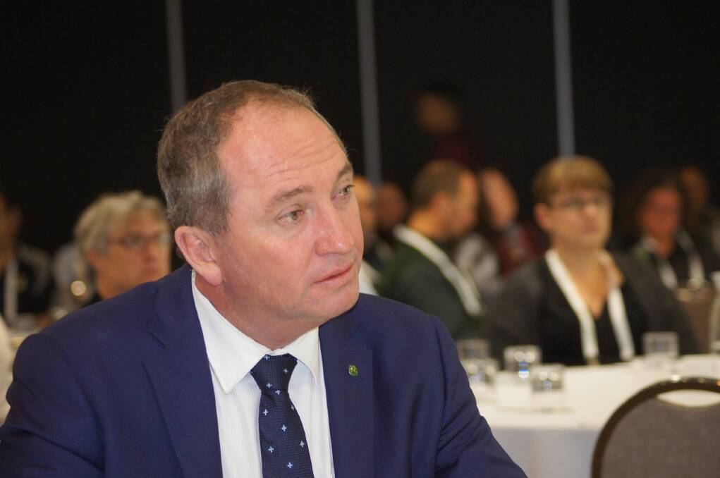 Barnaby Joyce facing a fight again in New England.