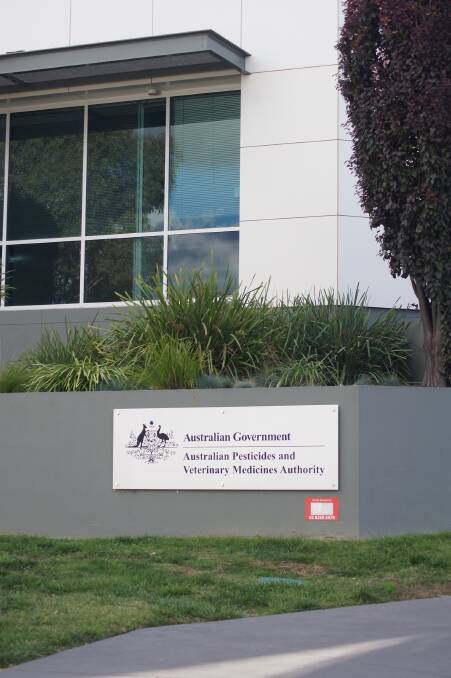 The current APVMA office in Canberra.