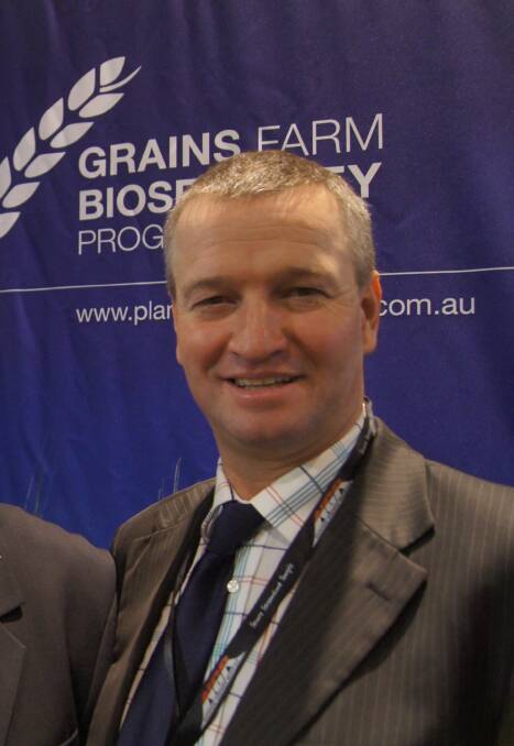 Grain Producers Australia Chairman Andrew Weidemann.