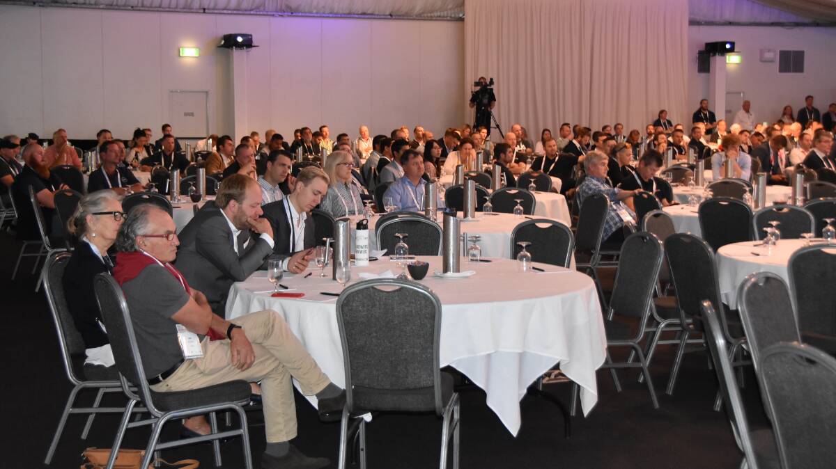 LISTENING: Attendees at the Protected Cropping Australia Conference 2019 tuning in to the presentations at the Gold Coast. 