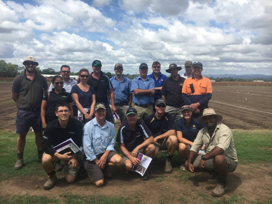  UNITED TEAM: The team beyond the seed plantings for the 2016 National Horticulture and Innovation Expo to take place in Gatton, Queensland. 
