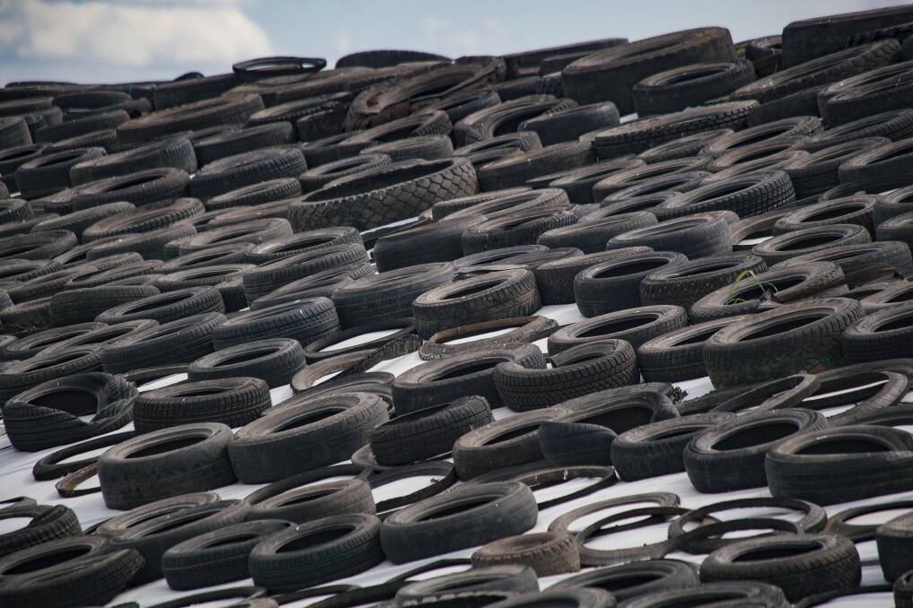 Queensland farmers using tyres are required to notify the Department of Environment and Science that they are a resource user under the End of Waste code.