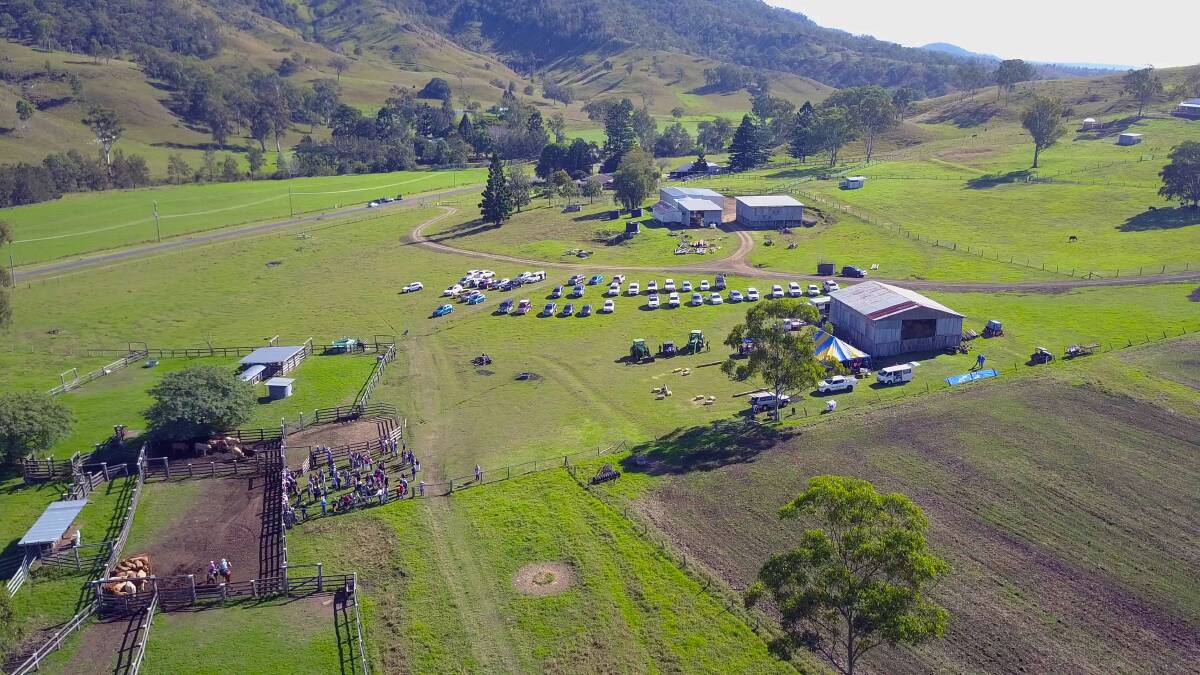 LADYBROOK: The Harrison family farm is the site of Australia's first Agrilympics. Photo: Supplied