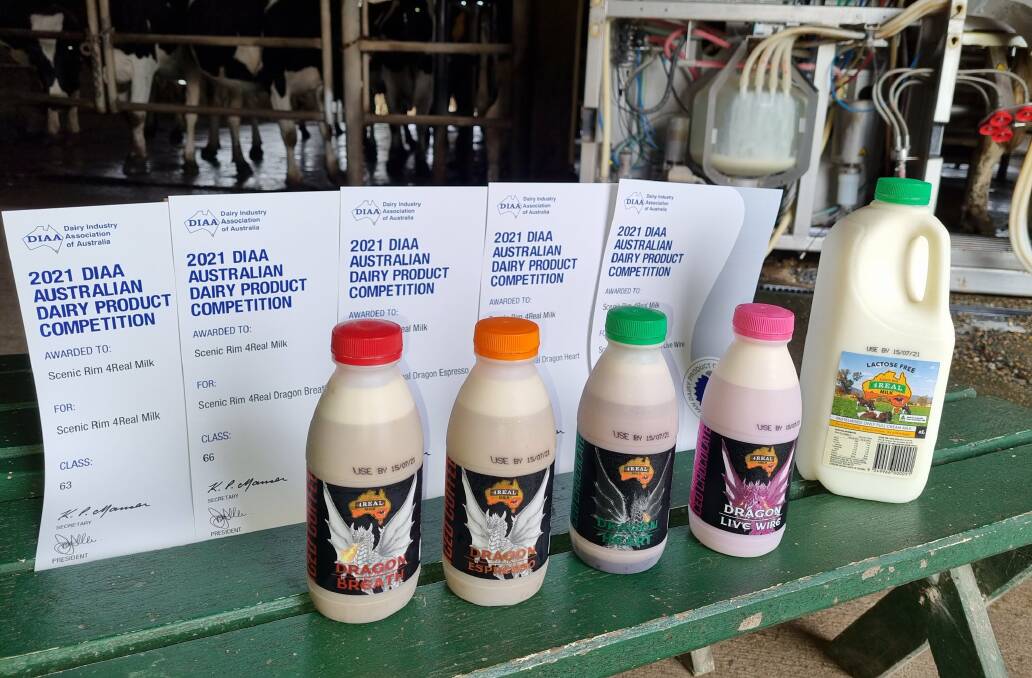 AWARDS: The prizewinning products will still be produced at the Tamrookum farm. Photo: Supplied