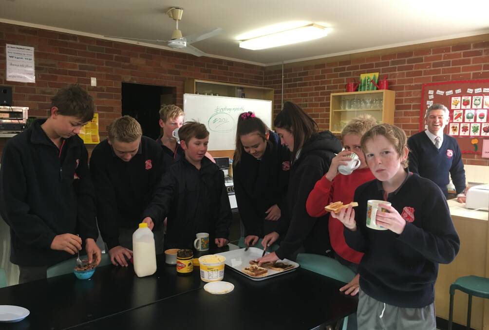 The Breakfast Club has shown to help students improve their productivity levels throughout their lessons.
