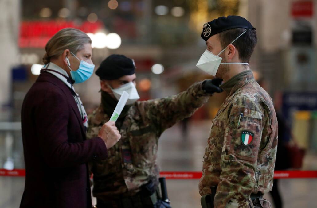 MILAN IN LOCKDOWN: Coronavirus has triggered lockdown in the northern Italian city of Milan which houses many of the world's leading apparel luxury brands. 