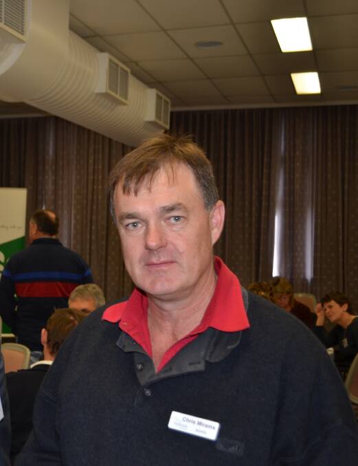 Sheep Producers Australia chairman, Chris Mirams. 