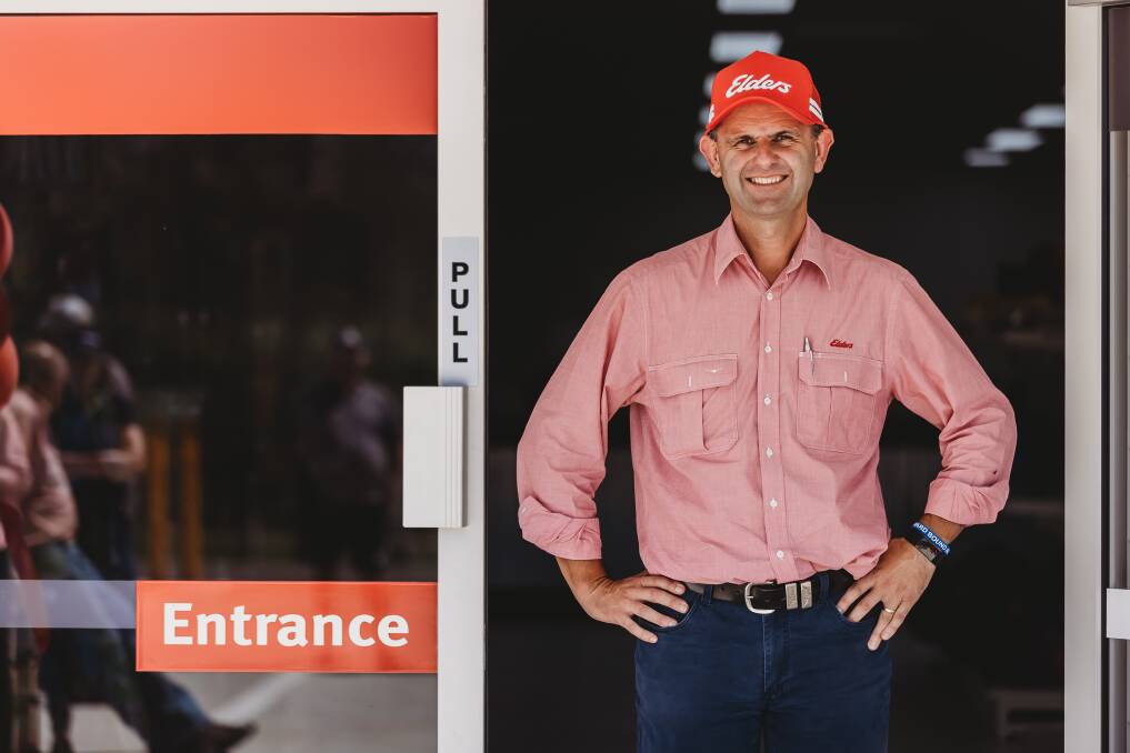 WELCOME ABOARD: Elders Queensland and NT state manager Jamie Brogan said his company was proud to have become the major sponsor of FarmFest. 