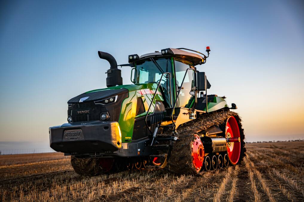 MORE MUSCLE: Fendt, a brand of Agco, says its new 1100 Vario MT range features the highest horsepower track tractor on the market. 